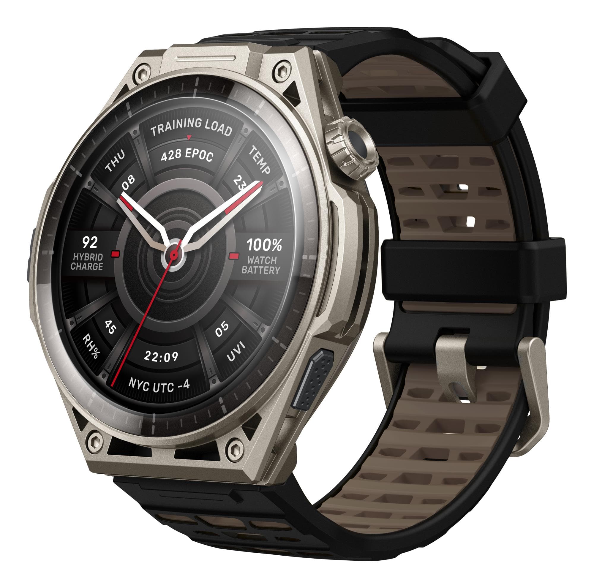 Amazfit Balance Ultra smartwatch, titanium case, 1.5″ AMOLED