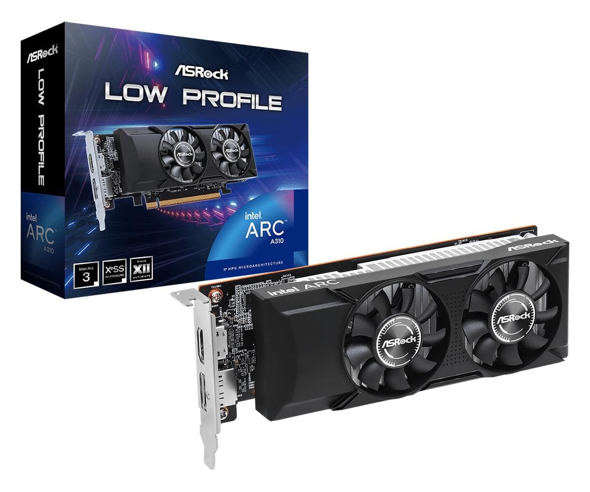 ASROCK Intel Arc A310 4GB GDDR6 graafika