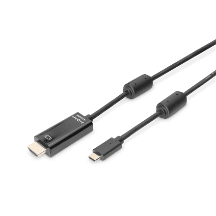 Кабель USB-C – HDMI Digitus, 4K 60 Гц, 2 м, AK-300330-020-S