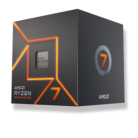 Процессор AMD Ryzen 7 7700, 8 ядер, AM5
