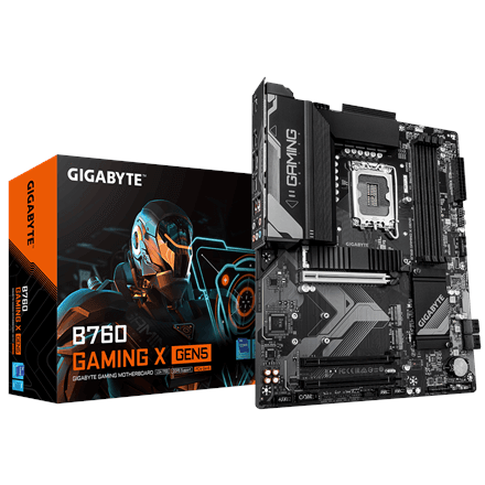 Emaplaat Gigabyte B760 GAMING X GEN5, LGA1700, DDR5