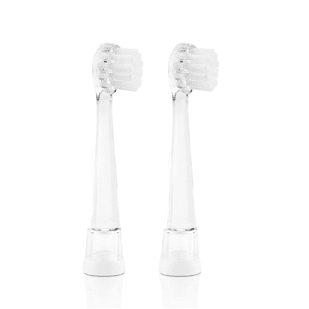 ETA Toothbrush replacement for ETA0710 toothbrush heads, 2 pcs, white, ETA071090100