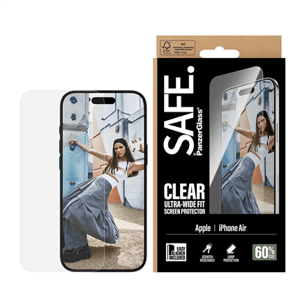 Защитное стекло для iPhone Air PanzerGlass Ultra-Wide Fit, SA92447