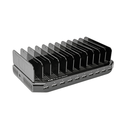 Зарядная станция USB Eaton U280-010-ST-CEE, 10 портов, 96 Вт