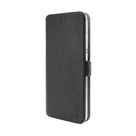 Fixed Topic book case for Xiaomi Redmi Note 14, black