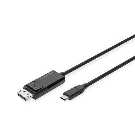 Кабель USB-C – DisplayPort Digitus, двунаправленный, 2 м, AK-300334-020-S