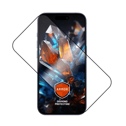 Защитное стекло для iPhone 17 Pro Max Fixed Armor, цвет чёрный