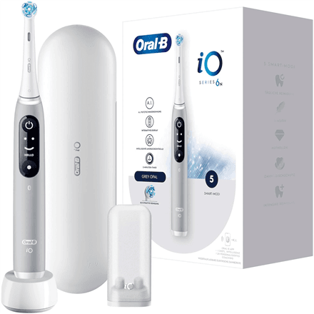 Oral-B iO6s electric toothbrush, grey