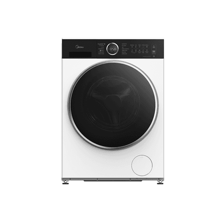 Midea MF205W80BA30/W-BK pesumasin, 8 kg, 1400 p/min, klass A