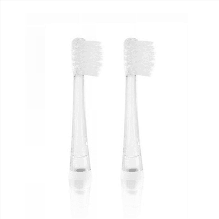 ETA Toothbrush replacement for ETA0710 toothbrush heads, 2 pcs, white, ETA071090200