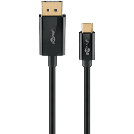 Кабель USB-C – DisplayPort Goobay, 4K 60 Гц, 1 м, 75704
