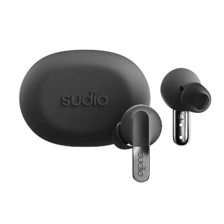 Sudio N3 Pro juhtmevabad mürasummutusega kõrvaklapid, mustad