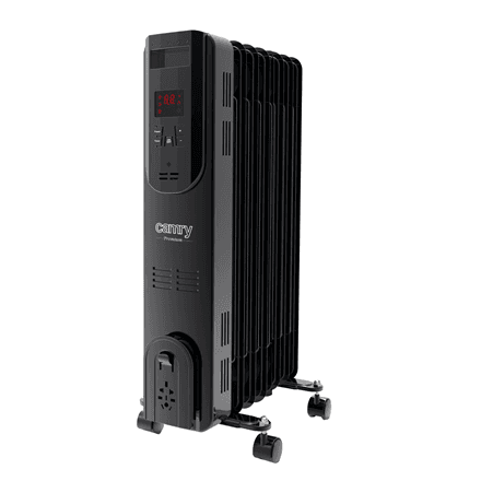 Õliradiaator Camry CR 7812, 1500 W, 7 ribi, pult, must