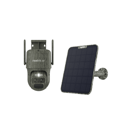 Reolink TrackMix G770 camouflage, 4G battery camera with solar panel