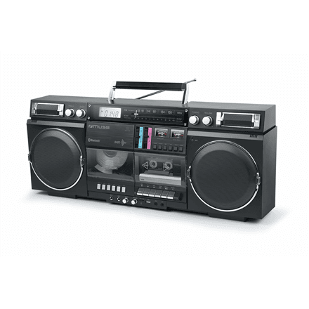 Muse M-380 GB boombox, CD, cassette and Bluetooth