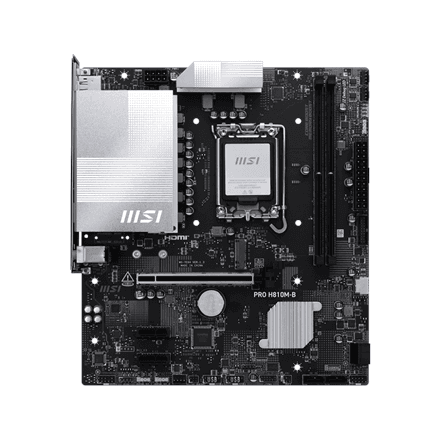 Emaplaat MSI PRO H810M-B, LGA 1851, Intel H810, DDR5