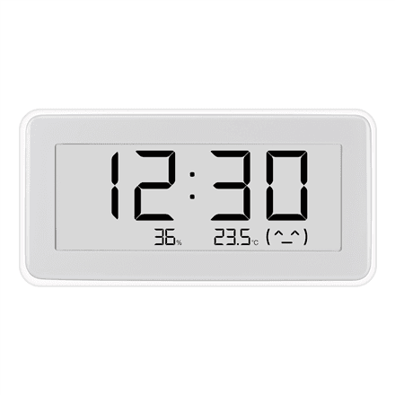 Xiaomi Temperature and Humidity Monitor Clock smart sensor, white