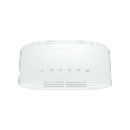 Коммутатор D-Link DGS-1005D/E неуправляемый, 5 портов Gigabit Ethernet