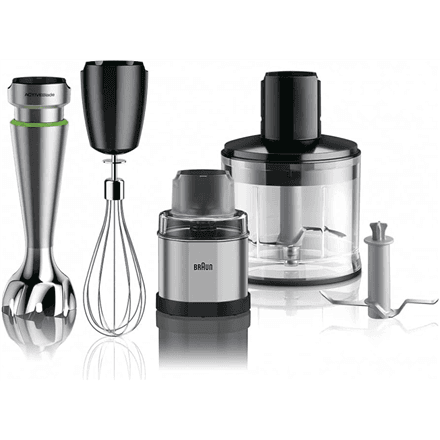 Braun MQ9138XI MultiQuick 9 saumikser, 1200 W, 3 kiirust