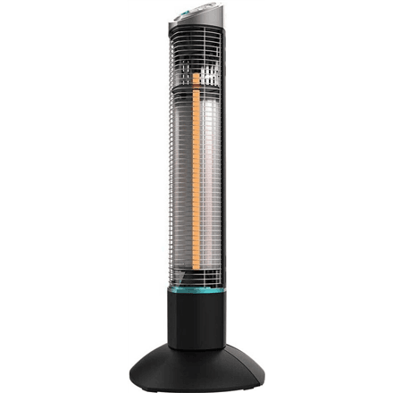 Halogeenkütteseade Cecotec ReadyWarm 1000 Power Tower, 1000 W, IP55, must