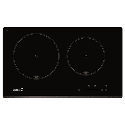 Pliidiplaat Cata IB 2 PLUS BK/A, 2 tsooni, must