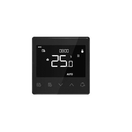 Nutitermostaat Fibaro WARM-CONTROL, must