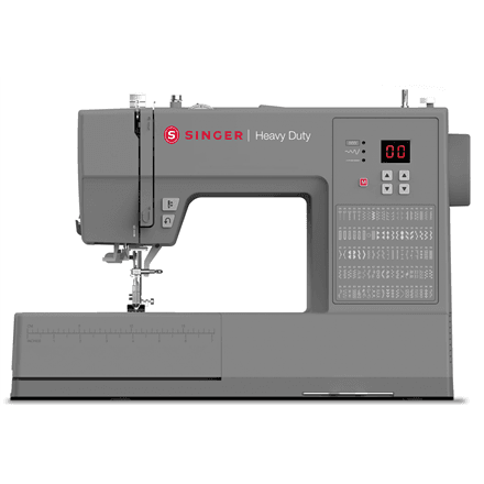 Arvutiga õmblusmasin Singer HD6605C Heavy Duty, 100 pistet, hall