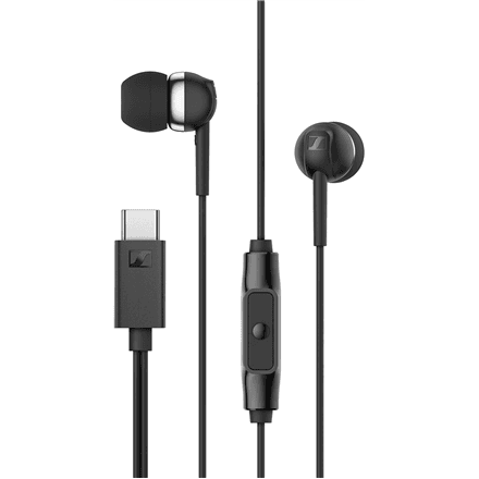 Sennheiser CX 80U kõrvasisesed kõrvaklapid mikrofoniga, mustad