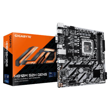 Emaplaat Gigabyte H810M S2H GEN5, LGA1851, DDR5