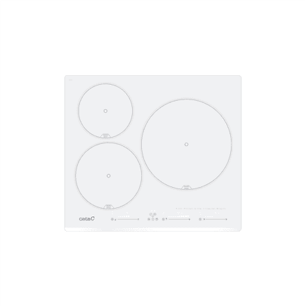 Induktsioonpliidiplaat CATA INSB 6003E2 WH, 3 tsooni, valge