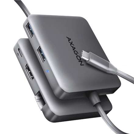 AXAGON HMC-5HL USB-C hub, 5-in-1, 5 Gbit/s
