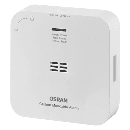 Osram Smart+ WiFi CO Detector carbon monoxide detector, white