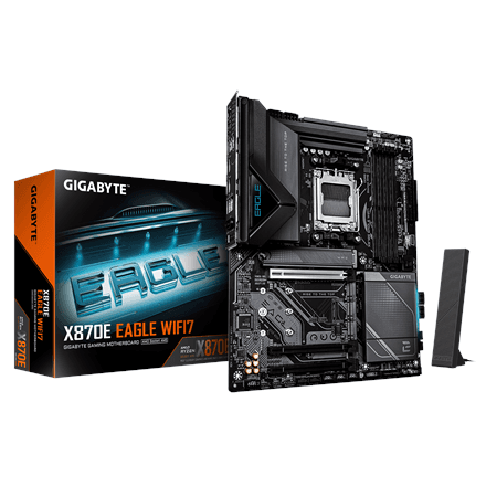 Emaplaat Gigabyte X870E EAGLE WIFI7, AM5, DDR5