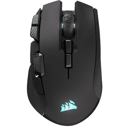 Игровая мышь Corsair Ironclaw SE, беспроводная и проводная, 26000 DPI, чёрная