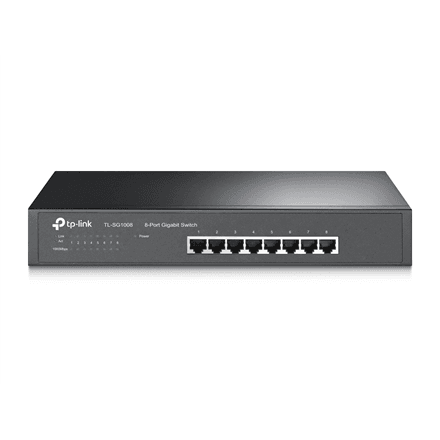 Коммутатор TP-Link TL-SG1008, 8 портов, Gigabit Ethernet