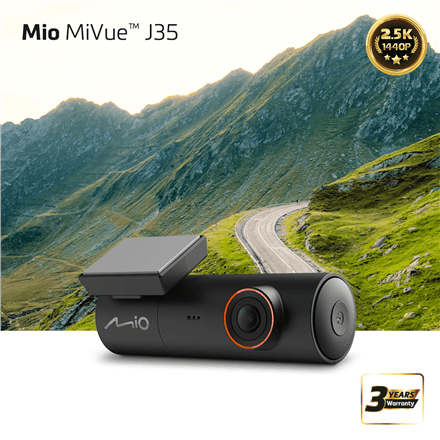 Mio MiVue J35 autokaamera Wi-Fi ja GPS-iga, microSD kuni 128 GB