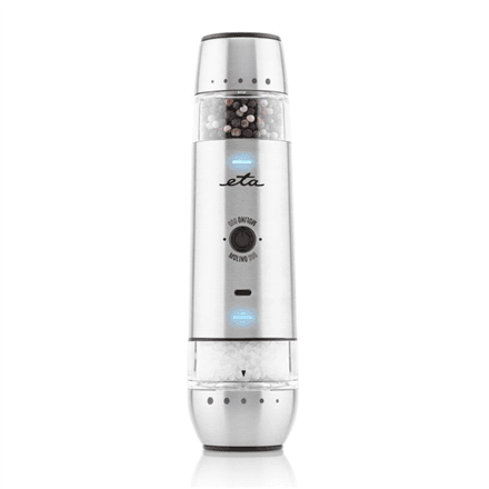 ETA192890000 rechargeable spice grinder, stainless steel, USB charging