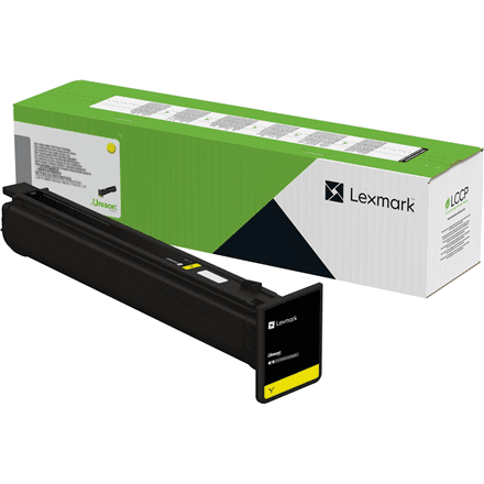Lexmark 79L2HY0 toonerikassett, kollane, 46900 lk