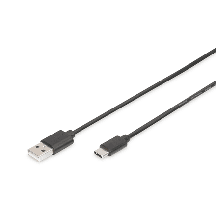 USB-A – USB-C kaabel Digitus, 1 m