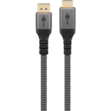 Кабель DisplayPort – HDMI Goobay, 2 м, 65269