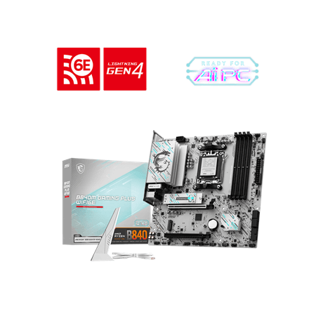 Emaplaat MSI B840M GAMING PLUS WIFI6E, AM5, DDR5