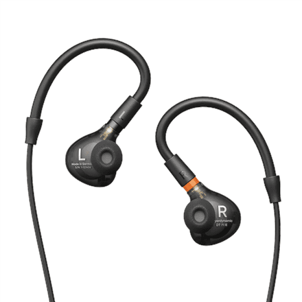Beyerdynamic DT 71 IE kõrvasisesed monitorkõrvaklapid, mustad
