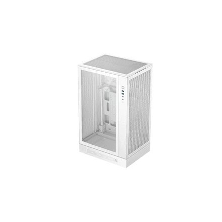Deepcool CH270 Digital mini-tower case, display, white