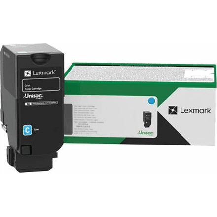 Тонер-картридж Lexmark 81C2XC0 Return Programme, голубой, 16200 стр.