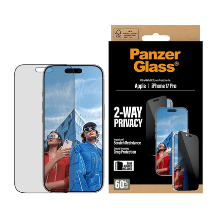 Защитное стекло для iPhone 17 Pro PanzerGlass Ultra-Wide Fit, PG25586