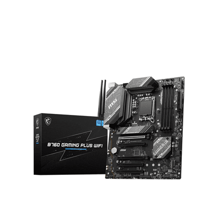 Emaplaat MSI B760 GAMING PLUS WIFI, LGA1700, DDR5