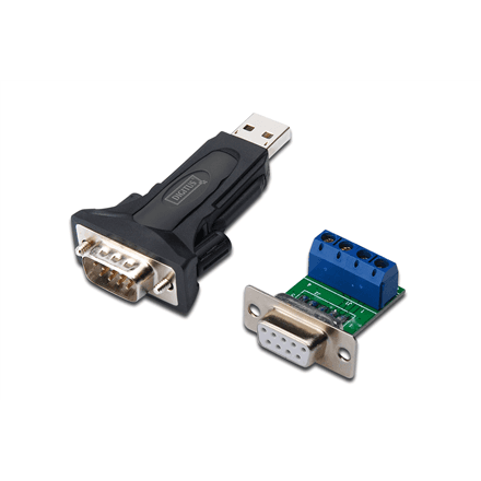 Переходник USB – COM-порт Digitus DA-70157, чёрный
