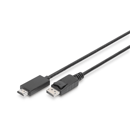 Кабель DisplayPort – HDMI Digitus, 2 м, AK-340303-020-S