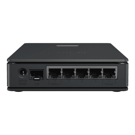 MikroTik hAP ax S WiFi 6 ruuter, 5 Gigabit LAN-porti