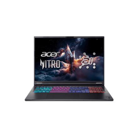 Acer Nitro 18 AI AN18-61-R40J gaming laptop, RTX 5070, 16 GB, 1000 GB